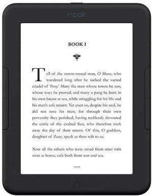 Barnes & Noble Nook Glowlight 4e eReader 6" Touchscreen 8GB Black (Renewed)